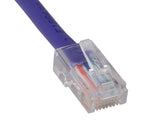 Purple Color Cat5e UTP Assembled Network Patch Cables AllCables4U