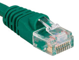 Green Color Cat5e UTP Snagless Network Patch Cables AllCables4U