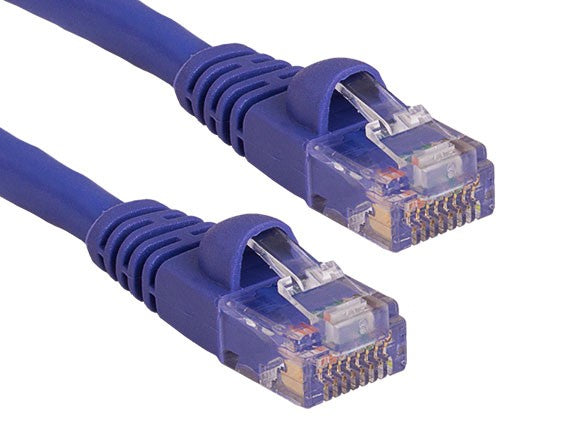 Purple Color Cat5e UTP Snagless Network Patch Cables AllCables4U