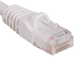 White Color Cat5e UTP Snagless Network Patch Cables AllCables4U