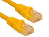 Yellow Color Cat5e UTP Snagless Network Patch Cables AllCables4U