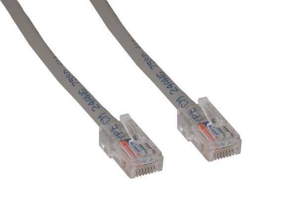 Gray Color Cat6 UTP Assembled Network Patch Cables AllCables4U