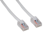 White Color Cat6 UTP Assembled Network Patch Cables AllCables4U