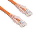 Orange Color Cat6 UTP Snagless Network Patch Cable With Clear Boot AllCables4U