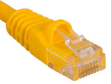 Yellow Color Cat6 UTP Snagless Network Patch Cable AllCables4U