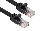 Black Color Cat6a UTP Snagless Network Patch Cable AllCables4U