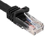 Black Color Cat6a UTP Snagless Network Patch Cable AllCables4U