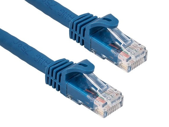 Blue Color Cat6a UTP Snagless Network Patch Cable AllCables4U