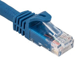 Blue Color Cat6a UTP Snagless Network Patch Cable AllCables4U