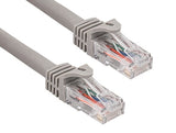 Gray Color Cat6a UTP Snagless Network Patch Cable AllCables4U