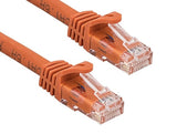 Orange Color Cat6a UTP Snagless Network Patch Cable AllCables4U