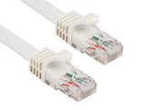 White Color Cat6a UTP Snagless Network Patch Cable AllCables4U