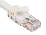 White Color Cat6a UTP Snagless Network Patch Cable AllCables4U