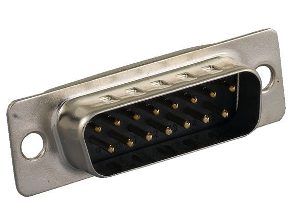 DB15 Male Solder Type Connector AllCables4U