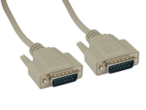 DB15 Male to DB15 Male Serial Cable AllCables4U