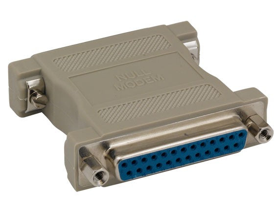 DB25 Female to DB25 Female Null Modem Adapter AllCables4U