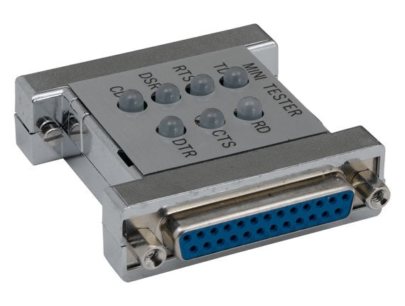 DB25 Male to DB25 Female Mini Tester AllCables4U