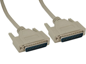 DB25 Male to DB25 Male RS-232 Serial Cable AllCables4U