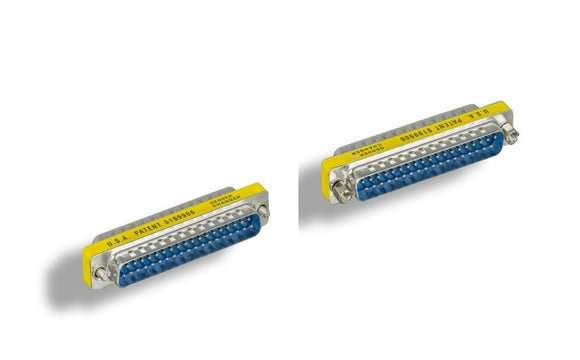 DB37 Male to DB37 Male Mini Gender Changer AllCables4U
