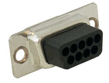 DB9 Female Crimp Type Connector AllCables4U