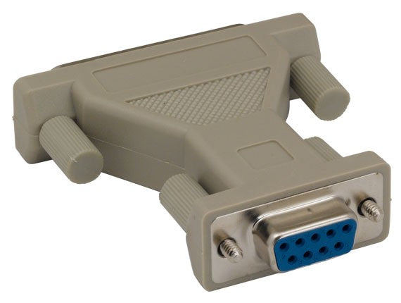 DB9 Female to DB25 Male AT Modem Adapter AllCables4U