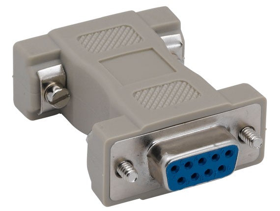 DB9 Female to DB9 Female Molded Gender Changer AllCables4U