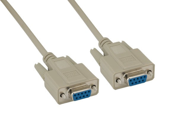 DB9 Female to DB9 Female Null Modem Cable AllCables4U