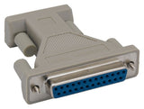 DB9 Female to DB25 Female Serial Loopback Tester AllCables4U
