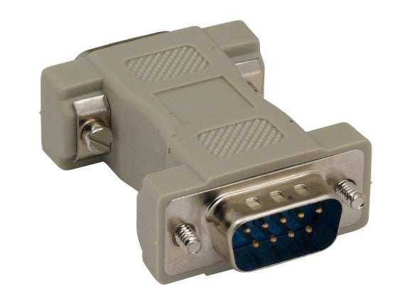 DB9 Male to DB9 Male Molded Gender Changer AllCables4U