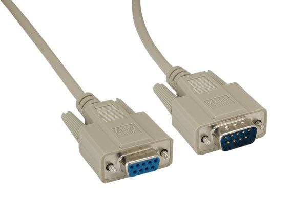 DB9 Male to DB9 Female Null Modem Cable AllCables4U