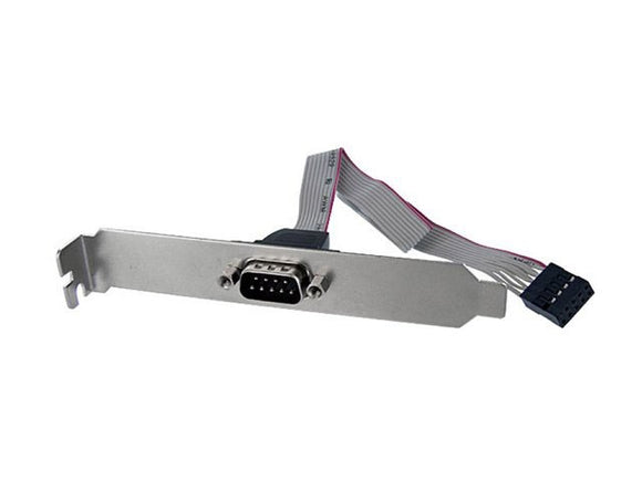 DB9 Male to IDC10 Female Serial Port Everex Cable With Bracket AllCables4U