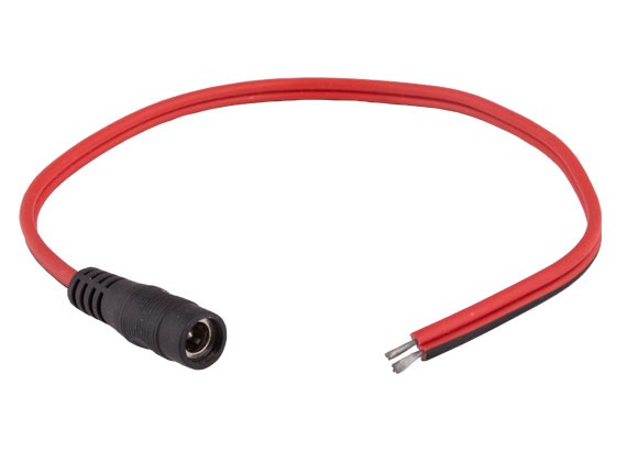Female Plug Security Camera DC Power Pigtail Cables AllCables4U