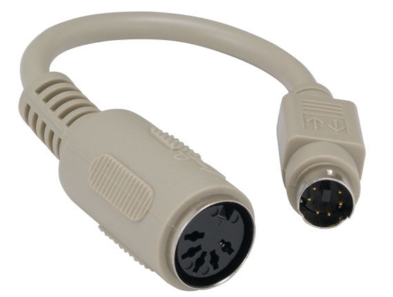 DIN5 Female to Mini-DIN6 Male (AT to PS/2) Keyboard Adapter Cable AllCables4U