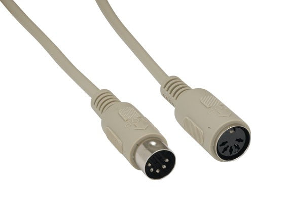 DIN5 M/F AT Keyboard Extension Cable AllCables4U