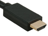 DisplayPort Male to HDMI Male Cable With Latch AllCables4U