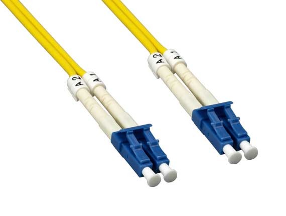 Duplex Single-Mode 2.0mm LC to LC Fiber Optic Cable AllCables4U