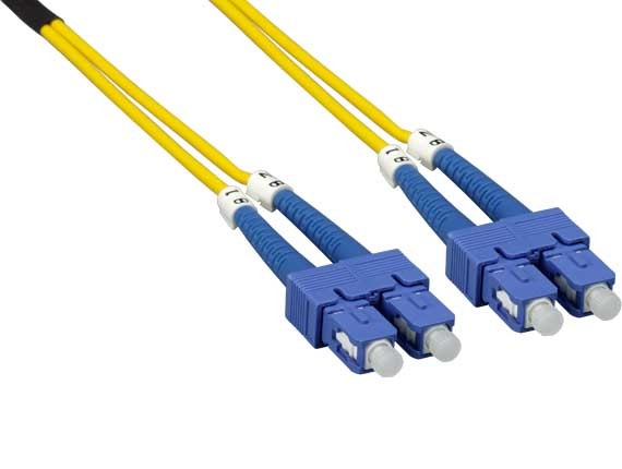 Duplex Single-Mode 2.0mm SC to SC Fiber Optic Cable AllCables4U
