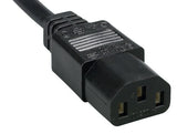 England/UK IEC-60320-C13 to BS1363 Power Cord With Fuse AllCables4U