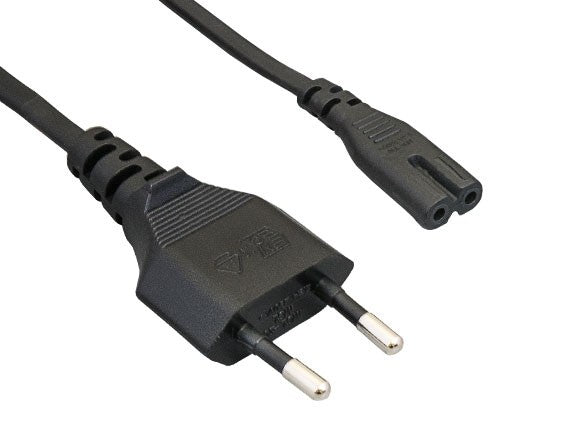 European CEE 7/16 to IEC-60320-C7 Notebook Power Cord AllCables4U