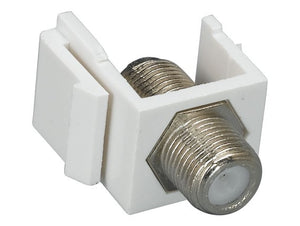 F-Type Female to Female Insert Module Keystone Jack AllCables4U