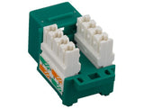 Green Color Cat6 110 Type Punch Down Keystone Jack AllCables4U