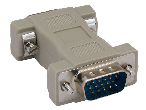 HD15 Male to HD15 Male Molded Gender Changer AllCables4U