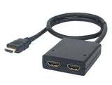 HDMI Male to 2 ╳ HDMI Female Amplifier Splitter (Pigtail Type) AllCables4U