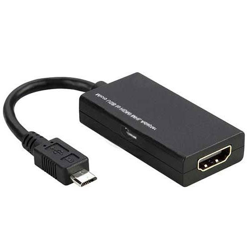 Micro USB Male to HDMI Female MHL Adapter AllCables4U