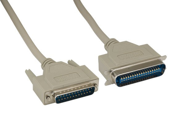 IEEE-1284 DB25 Male to CN36 Male Parallel Printer Cable AllCables4U