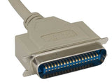 IEEE-1284 DB25 Male to CN36 Male Parallel Printer Cable AllCables4U