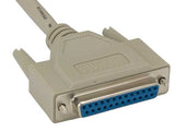 IEEE-1284 DB25 Male to DB25 Female Parallel Printer Cable AllCables4U