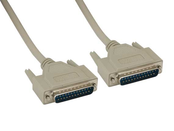 IEEE-1284 DB25 Male to DB25 Male Parallel Printer Cable AllCables4U