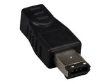 IEEE-1394a 6-pin Male to 4-pin Female Adapter AllCables4U