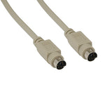 Mini-DIN6 Male/Male PS/2 Keyboard/Mouse Cable AllCables4U